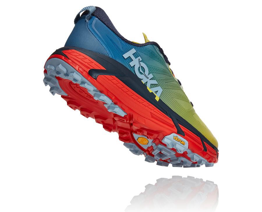 Zapatillas Trail Hoka One One Hombre - Mafate Speed 3 - Azules - JCL142037